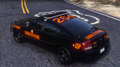 2010 GSP Charger Black Hubcaps 3