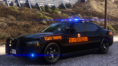 2010 GSP Charger Black Hubcaps 4