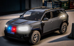 Renault Duster 2024 National police of Ukraine (unmarked)