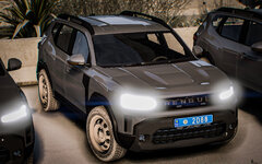 Renault Duster 2024 National police of Ukraine (unmarked)
