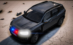 Renault Duster 2024 National police of Ukraine (unmarked)