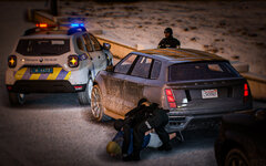 Detention by a Patrol Police of Ukraine