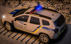 Renault Duster 2023 patrol police of Ukraine
