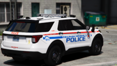 Durham Regional Police Service 2025 Ford Explorer
