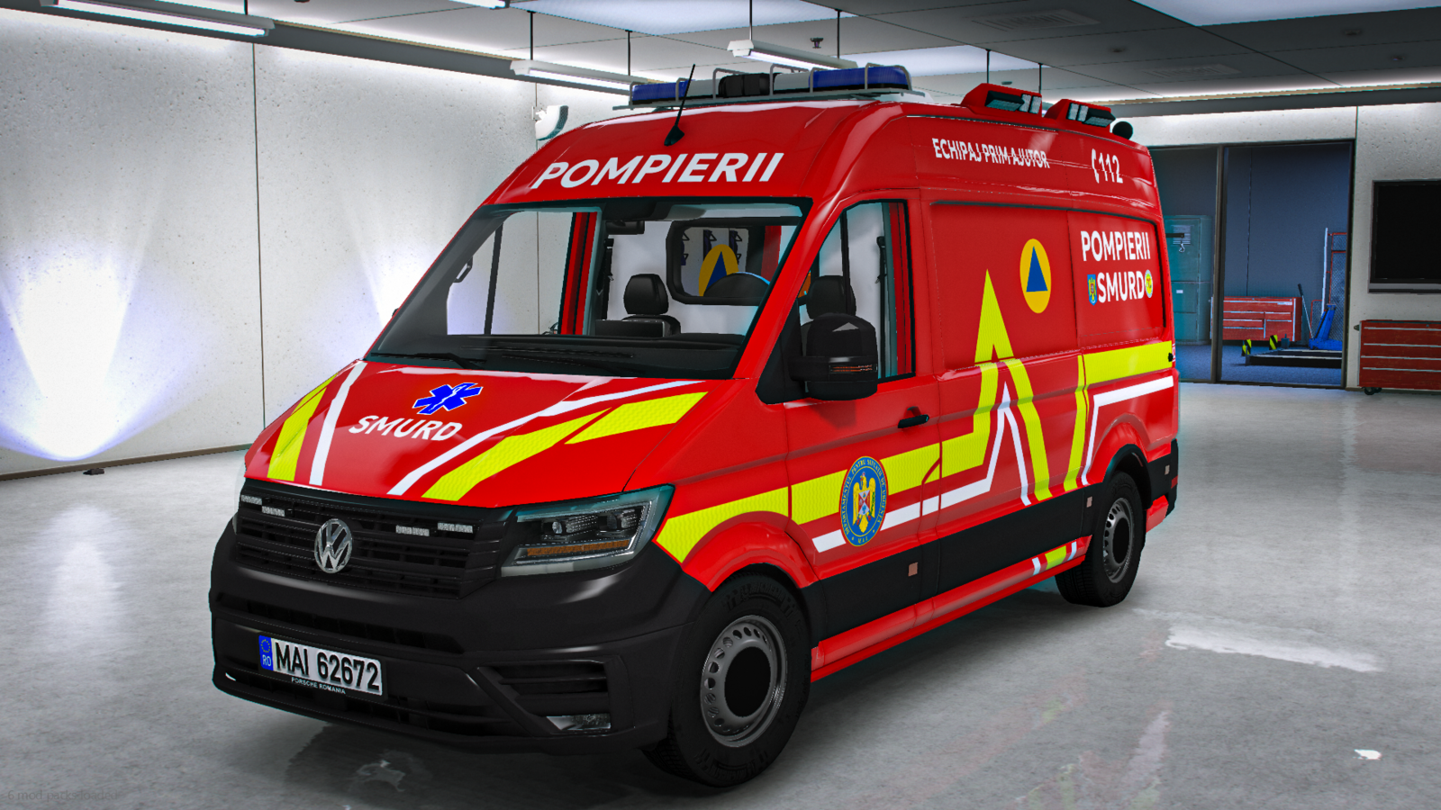 Romanian EMS Vehicle