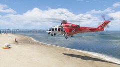'Coming in to land' Beach rescue callout in Ekalb's Rescue Mod
