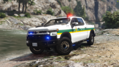 Parks Canada Warden Silverado