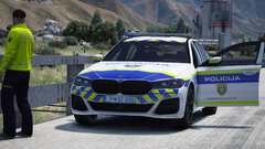 BMW M550I Highway Police