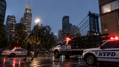 NYPD Barriers Truck