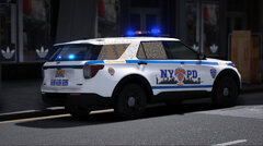 2026 NYC Knicks - NYPD vehicle