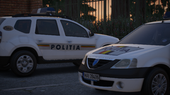 Dacia Logan 2006 & Duster 2014 Politia Romana